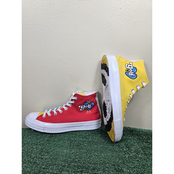 Converse Chuck 70 High x Golf Wang Tri-Panel Mens Size 9 Womens Size 11 169910C - Picture 3 of 12